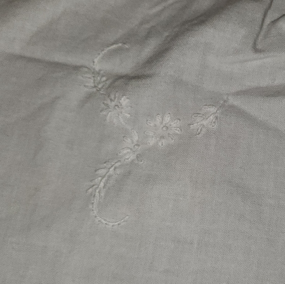 Vintage Large Rectangular Battenburg Lace Tablecloth - Picture 6 of 12